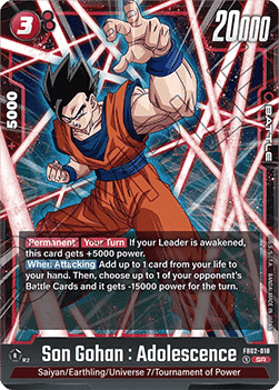 FB02-018 Son Gohan : Adolescence