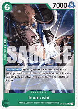 OP12-022 Inuarashi