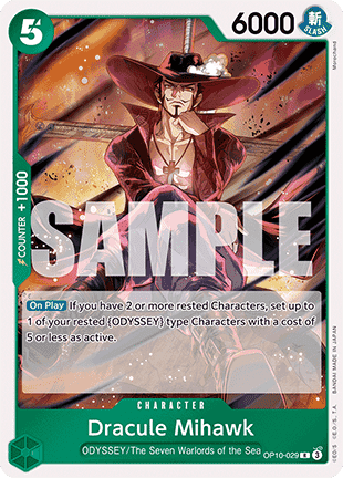 OP10-029 Dracule Mihawk