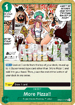 OP07-037 More Pizza!!