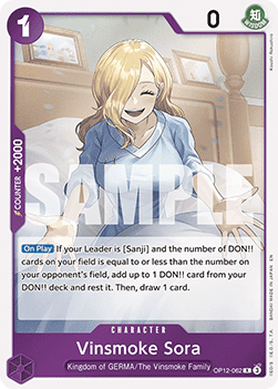OP12-062 Vinsmoke Sora