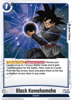 FB01-067 Black Kamehameha