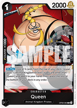 OP08-080 Queen