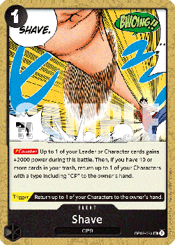 OP07-094 Shave