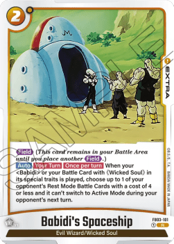 FB03-101 Babidi's Spaceship