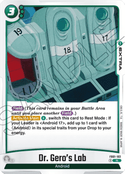 FB01-102 Dr. Gero's Lab