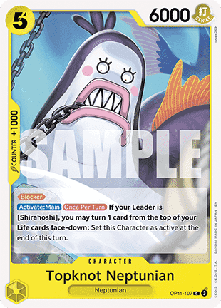 OP11-107 Topknot Neptunian