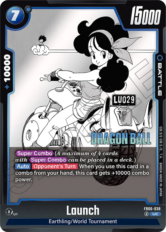 SB01-FB06-038 Launch