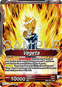 BT27-001AA Vegeta // SSB Vegeta, Saiyan Pride