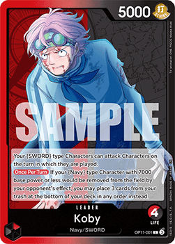 OP11-001 Koby