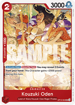 OP12-004 Kouzuki Oden