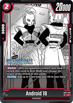 SB01-005 Android 18
