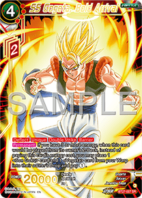 BT27-007 SS Gogeta, Bold Arrival
