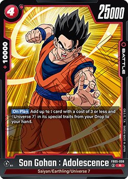 FB05-008 Son Gohan : Adolescence