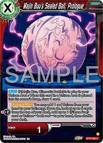 BT27-009 Majin Buu's Sealed Ball, Prologue