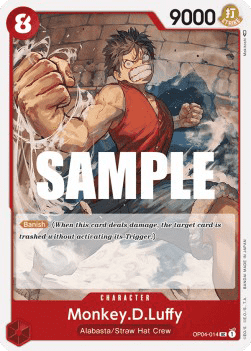 OP04-014 Monkey.D.Luffy