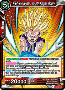 BT27-014 SS2 Son Gohan, Innate Saiyan Power