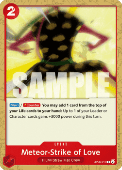 OP06-017 Meteor-Strike of Love