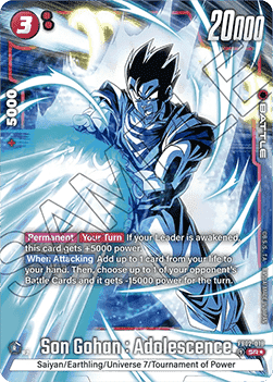 FB02-018AA Son Gohan : Adolescence