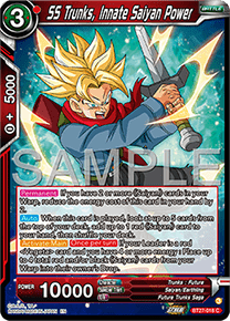 BT27-018 SS Trunks, Innate Saiyan Power