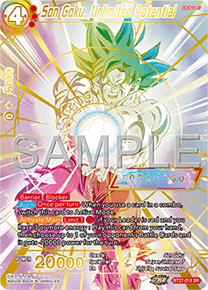 BT27-019GDR Son Goku, Unlimited Potential
