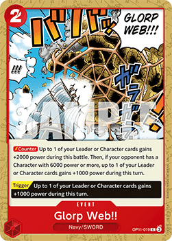 OP11-019 Glorp Web!!