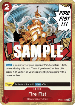 OP05-019 Fire Fist