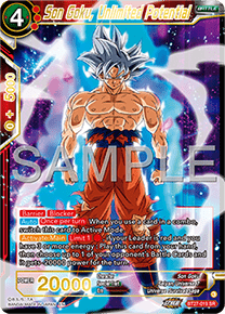 BT27-019 Son Goku, Unlimited Potential