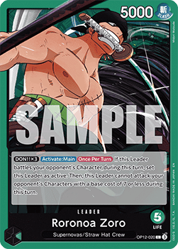 OP12-020 Roronoa Zoro