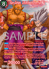 BT27-022AASon Gohan, Unlimited Potential