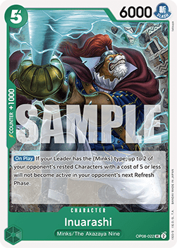 OP08-022 Inuarashi