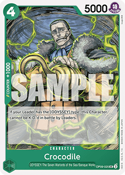 OP09-025 Crocodile