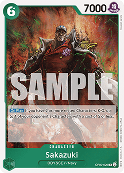 OP09-026 Sakazuki