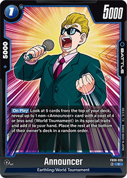 FB06-026 Announcer