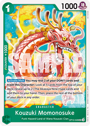 OP10-028 Kouzuki Momonosuke
