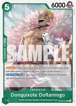 OP09-031 Donquixote Doflamingo