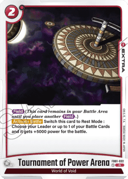 FB01-032 Tournament of Power Arena