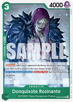 OP09-032 Donquixote Rosinante