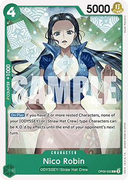 OP09-033 Nico Robin