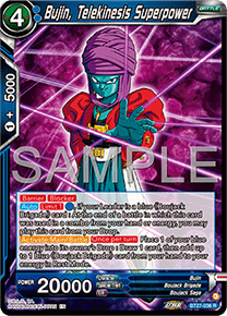 BT27-036 Bujin, Telekinesis Superpower