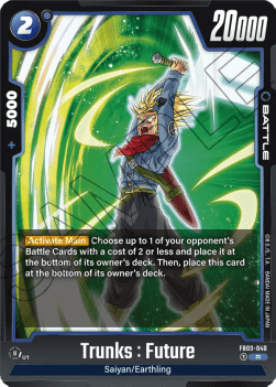 FB03-040 Trunks : Future