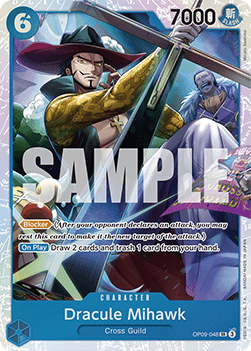 OP09-048 Dracule Mihawk