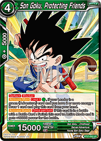 BT27-050 Son Goku, Protecting Friends