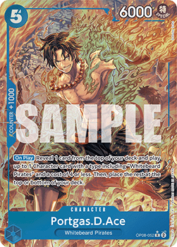 OP08-052AA Portgas.D.Ace