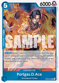 OP08-052 Portgas.D.Ace