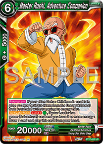 BT27-052 Master Roshi, Adventure Companion