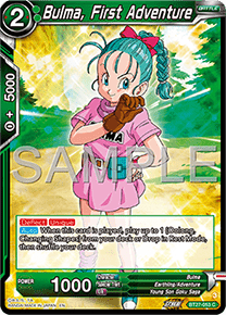 BT27-053 Bulma, First Adventure