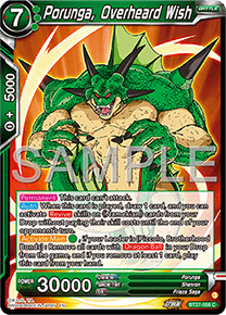 BT27-058 Porunga, Overheard Wish