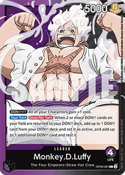 OP09-061AA Monkey.D.Luffy
