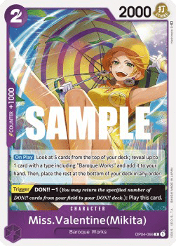 OP04-066 Miss.Valentine (Mikita)